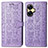 Custodia Portafoglio In Pelle Fantasia Modello Cover con Supporto S03D per Realme C55