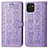 Custodia Portafoglio In Pelle Fantasia Modello Cover con Supporto S03D per Samsung Galaxy A03