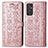 Custodia Portafoglio In Pelle Fantasia Modello Cover con Supporto S03D per Samsung Galaxy A05s