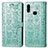 Custodia Portafoglio In Pelle Fantasia Modello Cover con Supporto S03D per Samsung Galaxy A10s