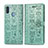 Custodia Portafoglio In Pelle Fantasia Modello Cover con Supporto S03D per Samsung Galaxy A11