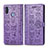 Custodia Portafoglio In Pelle Fantasia Modello Cover con Supporto S03D per Samsung Galaxy A11