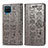 Custodia Portafoglio In Pelle Fantasia Modello Cover con Supporto S03D per Samsung Galaxy A12 5G