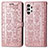 Custodia Portafoglio In Pelle Fantasia Modello Cover con Supporto S03D per Samsung Galaxy A13 4G