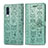 Custodia Portafoglio In Pelle Fantasia Modello Cover con Supporto S03D per Samsung Galaxy A30S