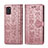 Custodia Portafoglio In Pelle Fantasia Modello Cover con Supporto S03D per Samsung Galaxy A31