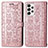 Custodia Portafoglio In Pelle Fantasia Modello Cover con Supporto S03D per Samsung Galaxy A33 5G