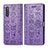 Custodia Portafoglio In Pelle Fantasia Modello Cover con Supporto S03D per Samsung Galaxy A41 SC-41A