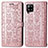 Custodia Portafoglio In Pelle Fantasia Modello Cover con Supporto S03D per Samsung Galaxy A42 5G