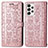 Custodia Portafoglio In Pelle Fantasia Modello Cover con Supporto S03D per Samsung Galaxy A53 5G