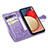 Custodia Portafoglio In Pelle Fantasia Modello Cover con Supporto S03D per Samsung Galaxy F02S SM-E025F