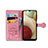 Custodia Portafoglio In Pelle Fantasia Modello Cover con Supporto S03D per Samsung Galaxy F12