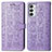 Custodia Portafoglio In Pelle Fantasia Modello Cover con Supporto S03D per Samsung Galaxy F23 5G