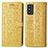 Custodia Portafoglio In Pelle Fantasia Modello Cover con Supporto S03D per Samsung Galaxy F52 5G