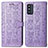 Custodia Portafoglio In Pelle Fantasia Modello Cover con Supporto S03D per Samsung Galaxy F52 5G