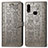 Custodia Portafoglio In Pelle Fantasia Modello Cover con Supporto S03D per Samsung Galaxy M01s