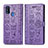 Custodia Portafoglio In Pelle Fantasia Modello Cover con Supporto S03D per Samsung Galaxy M30s