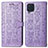 Custodia Portafoglio In Pelle Fantasia Modello Cover con Supporto S03D per Samsung Galaxy M32 4G