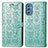 Custodia Portafoglio In Pelle Fantasia Modello Cover con Supporto S03D per Samsung Galaxy M52 5G