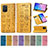 Custodia Portafoglio In Pelle Fantasia Modello Cover con Supporto S03D per Samsung Galaxy M80S
