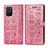 Custodia Portafoglio In Pelle Fantasia Modello Cover con Supporto S03D per Samsung Galaxy M80S