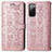 Custodia Portafoglio In Pelle Fantasia Modello Cover con Supporto S03D per Samsung Galaxy S20 FE (2022) 5G