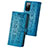 Custodia Portafoglio In Pelle Fantasia Modello Cover con Supporto S03D per Samsung Galaxy S20 FE 4G