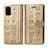 Custodia Portafoglio In Pelle Fantasia Modello Cover con Supporto S03D per Samsung Galaxy S20 Plus