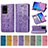 Custodia Portafoglio In Pelle Fantasia Modello Cover con Supporto S03D per Samsung Galaxy S20 Ultra 5G