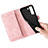 Custodia Portafoglio In Pelle Fantasia Modello Cover con Supporto S03D per Samsung Galaxy S22 Plus 5G