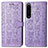 Custodia Portafoglio In Pelle Fantasia Modello Cover con Supporto S03D per Sony Xperia 1 IV SO-51C