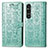 Custodia Portafoglio In Pelle Fantasia Modello Cover con Supporto S03D per Sony Xperia 1 V