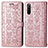 Custodia Portafoglio In Pelle Fantasia Modello Cover con Supporto S03D per Sony Xperia 10 III SO-52B