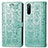 Custodia Portafoglio In Pelle Fantasia Modello Cover con Supporto S03D per Sony Xperia 10 III SO-52B