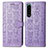 Custodia Portafoglio In Pelle Fantasia Modello Cover con Supporto S03D per Sony Xperia 5 IV