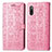 Custodia Portafoglio In Pelle Fantasia Modello Cover con Supporto S03D per Sony Xperia Ace II