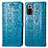 Custodia Portafoglio In Pelle Fantasia Modello Cover con Supporto S03D per Xiaomi Redmi Note 10 Pro 4G