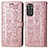 Custodia Portafoglio In Pelle Fantasia Modello Cover con Supporto S03D per Xiaomi Redmi Note 11 Pro 4G