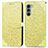 Custodia Portafoglio In Pelle Fantasia Modello Cover con Supporto S04D per Motorola Moto Edge S30 5G