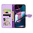 Custodia Portafoglio In Pelle Fantasia Modello Cover con Supporto S04D per Motorola Moto Edge X30 5G