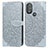 Custodia Portafoglio In Pelle Fantasia Modello Cover con Supporto S04D per Motorola Moto G Play Gen 2