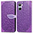 Custodia Portafoglio In Pelle Fantasia Modello Cover con Supporto S04D per Realme 10 4G