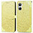 Custodia Portafoglio In Pelle Fantasia Modello Cover con Supporto S04D per Realme 10 4G