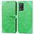 Custodia Portafoglio In Pelle Fantasia Modello Cover con Supporto S04D per Realme 8 5G Verde