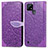 Custodia Portafoglio In Pelle Fantasia Modello Cover con Supporto S04D per Realme C21