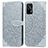 Custodia Portafoglio In Pelle Fantasia Modello Cover con Supporto S04D per Realme GT 5G