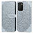 Custodia Portafoglio In Pelle Fantasia Modello Cover con Supporto S04D per Samsung Galaxy A02s