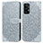 Custodia Portafoglio In Pelle Fantasia Modello Cover con Supporto S04D per Samsung Galaxy A52 4G