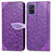 Custodia Portafoglio In Pelle Fantasia Modello Cover con Supporto S04D per Samsung Galaxy A71 4G A715