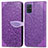 Custodia Portafoglio In Pelle Fantasia Modello Cover con Supporto S04D per Samsung Galaxy A71 5G